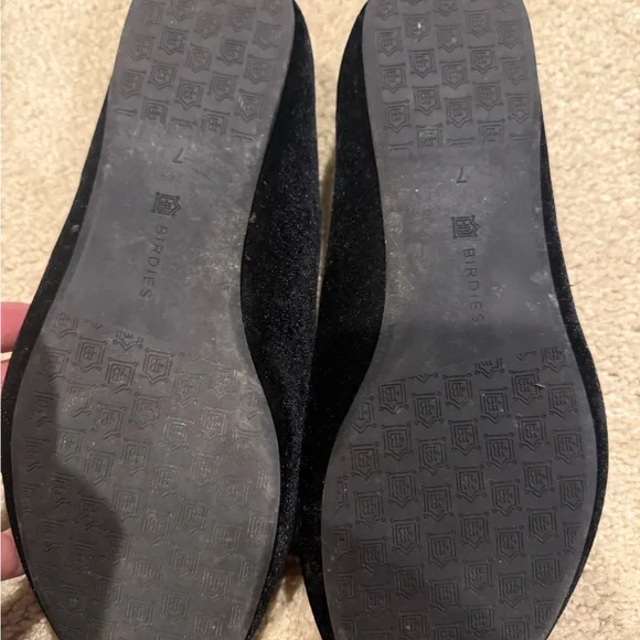 Birdies Black Velvet Flats - Picture 5 of 5